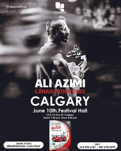 ALI AZIMI Live in CALGARY